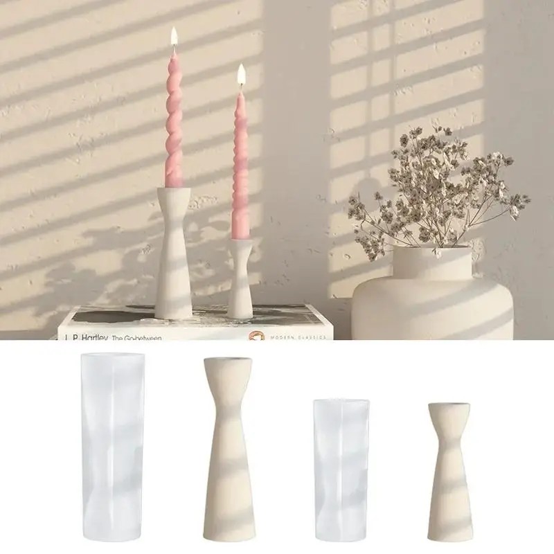 Candle Making Place - Nouveaux moules en silicone pour bougies,