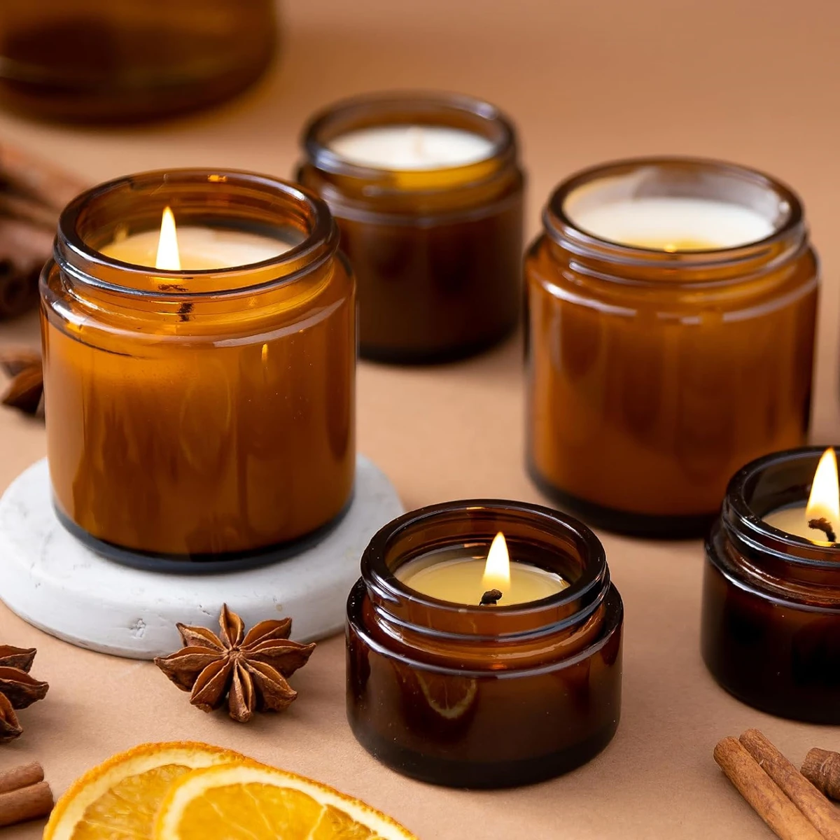 Bocaux en verre pour bougies,  - Candle Making Glass Jars avis et prix