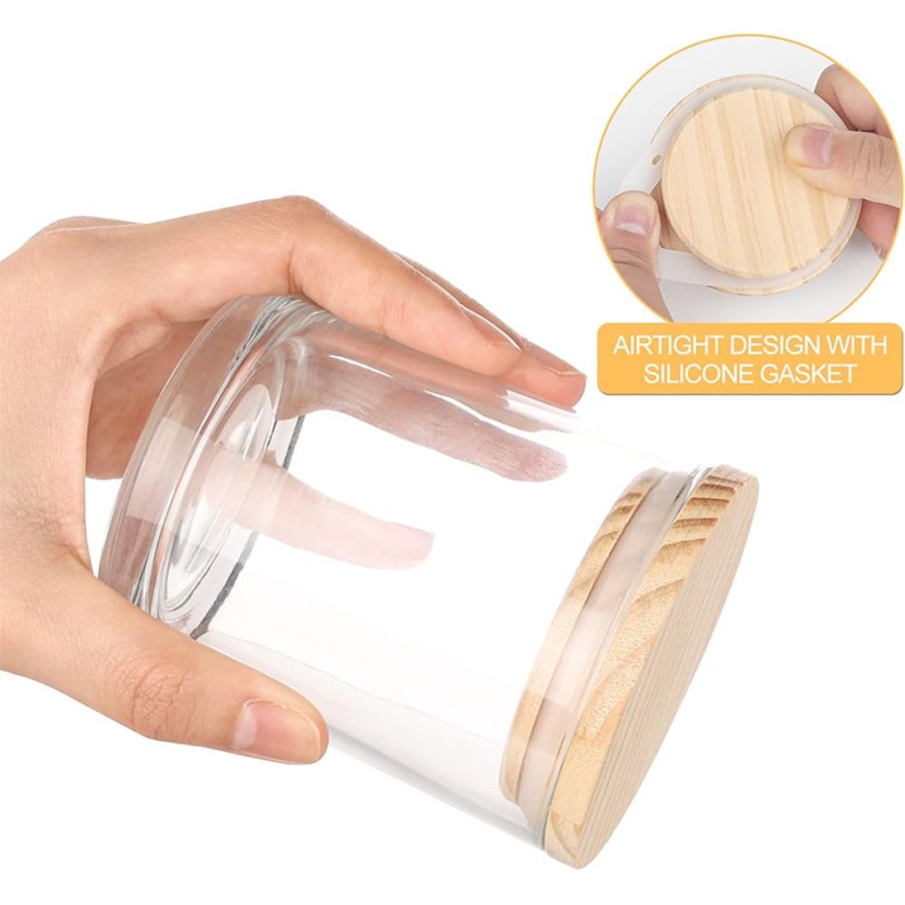 Bocaux à bougies en verre tran - Candle Making Glass Jars avis et prix