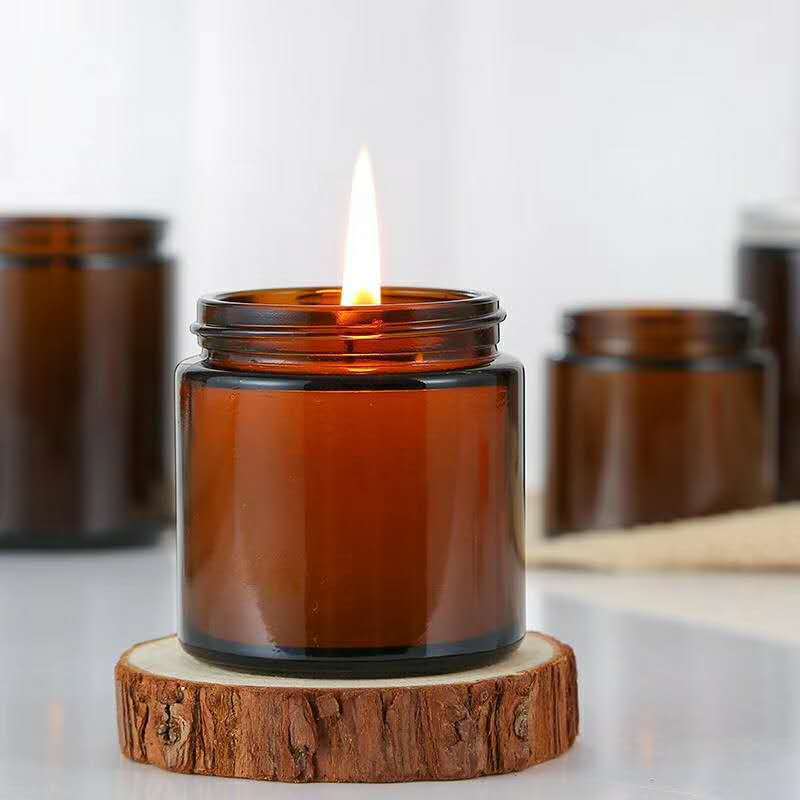 Pots de bougies en verre ambré - Candle Making Glass Jars avis et prix