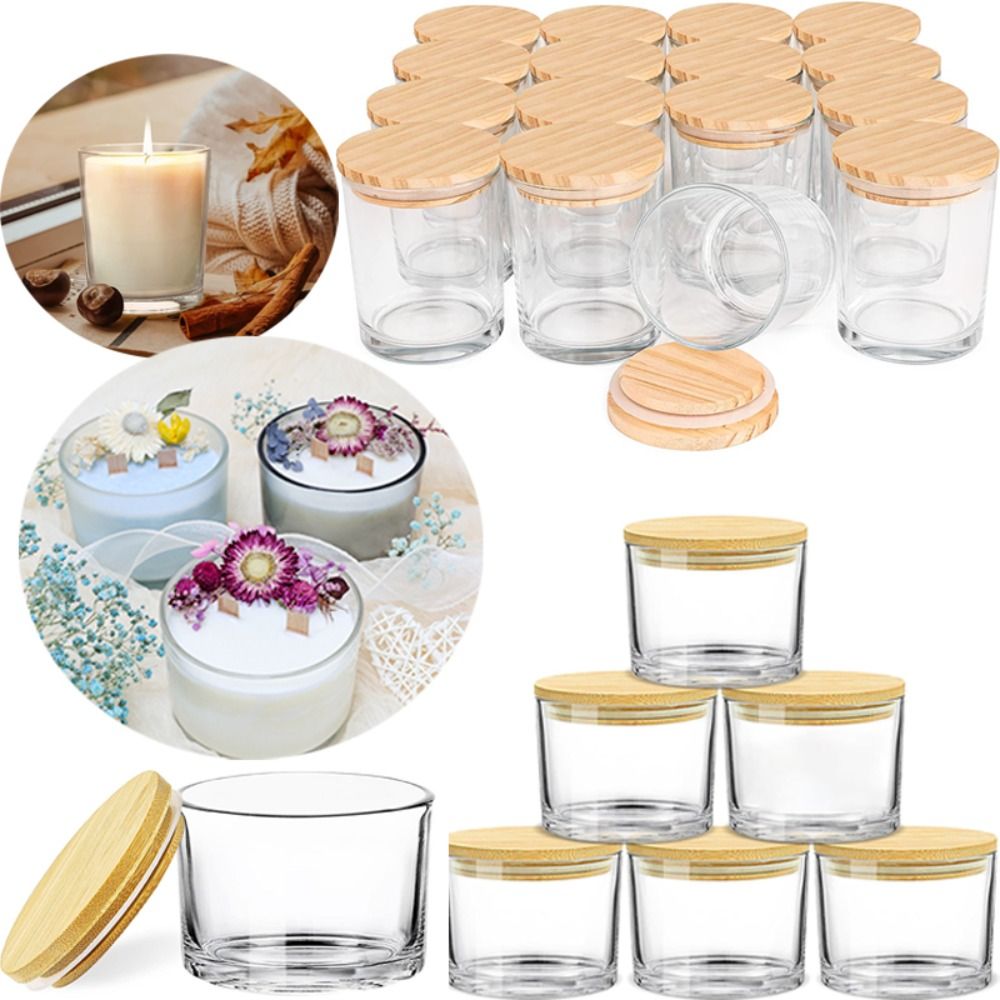 Pots de bougies en verre Trans - Candle Making Glass Jars avis et prix