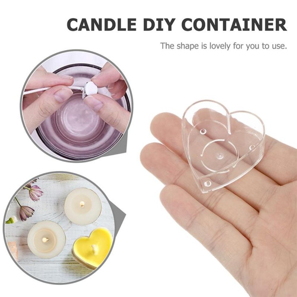 10 pièces bricolage Art lumièr - Candle Making Glass Jars avis et prix